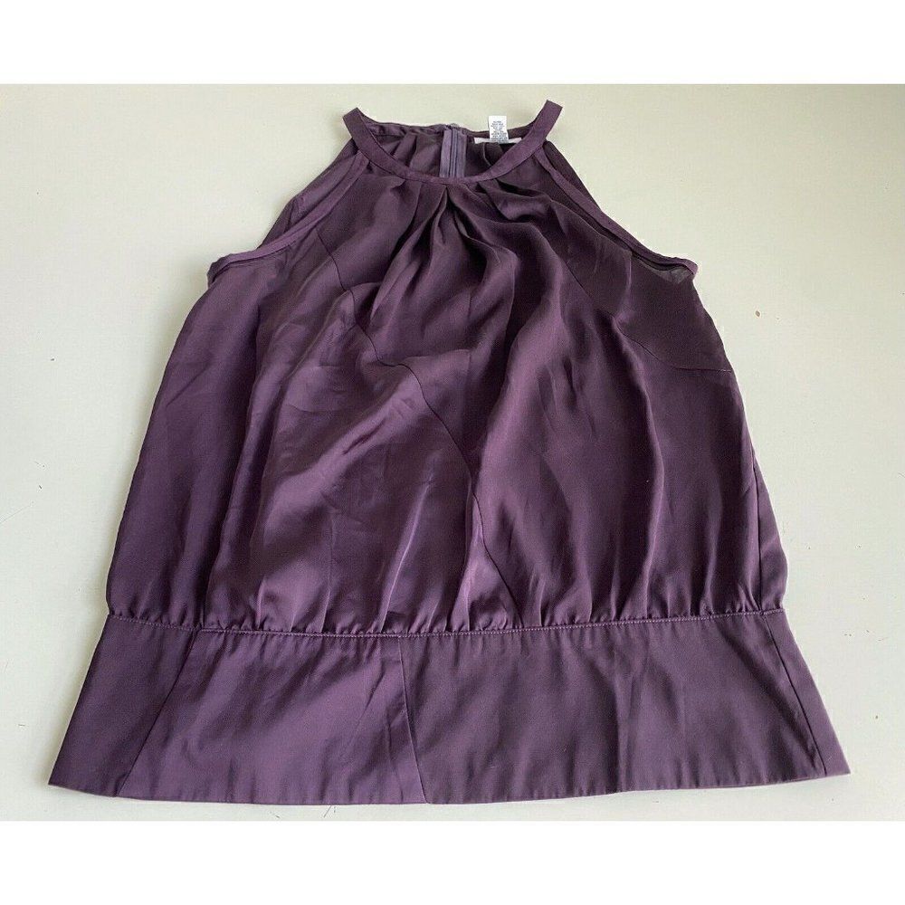 Calvin Klein Halter Top Purple‎ Women’s Size M Flowy Camisole